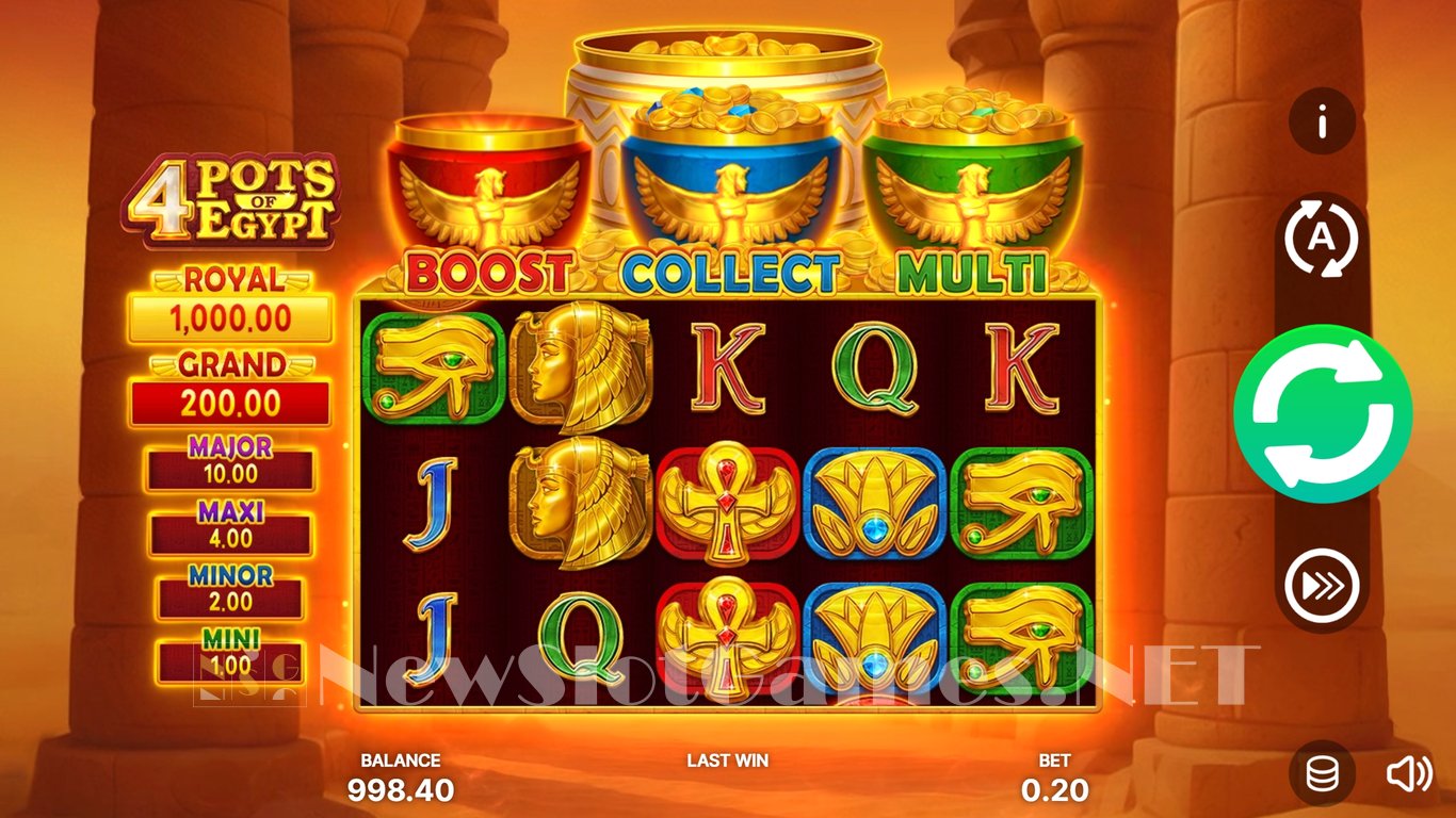 4 Pots of Egypt Slot Slot Image in Demo - pic. 4