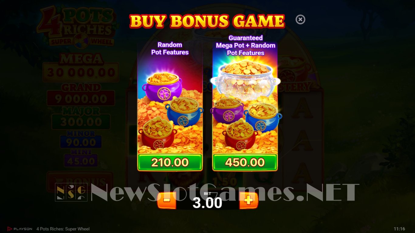 4 Pots Riches Super Wheel Slot Slot Image in Demo - pic. 5