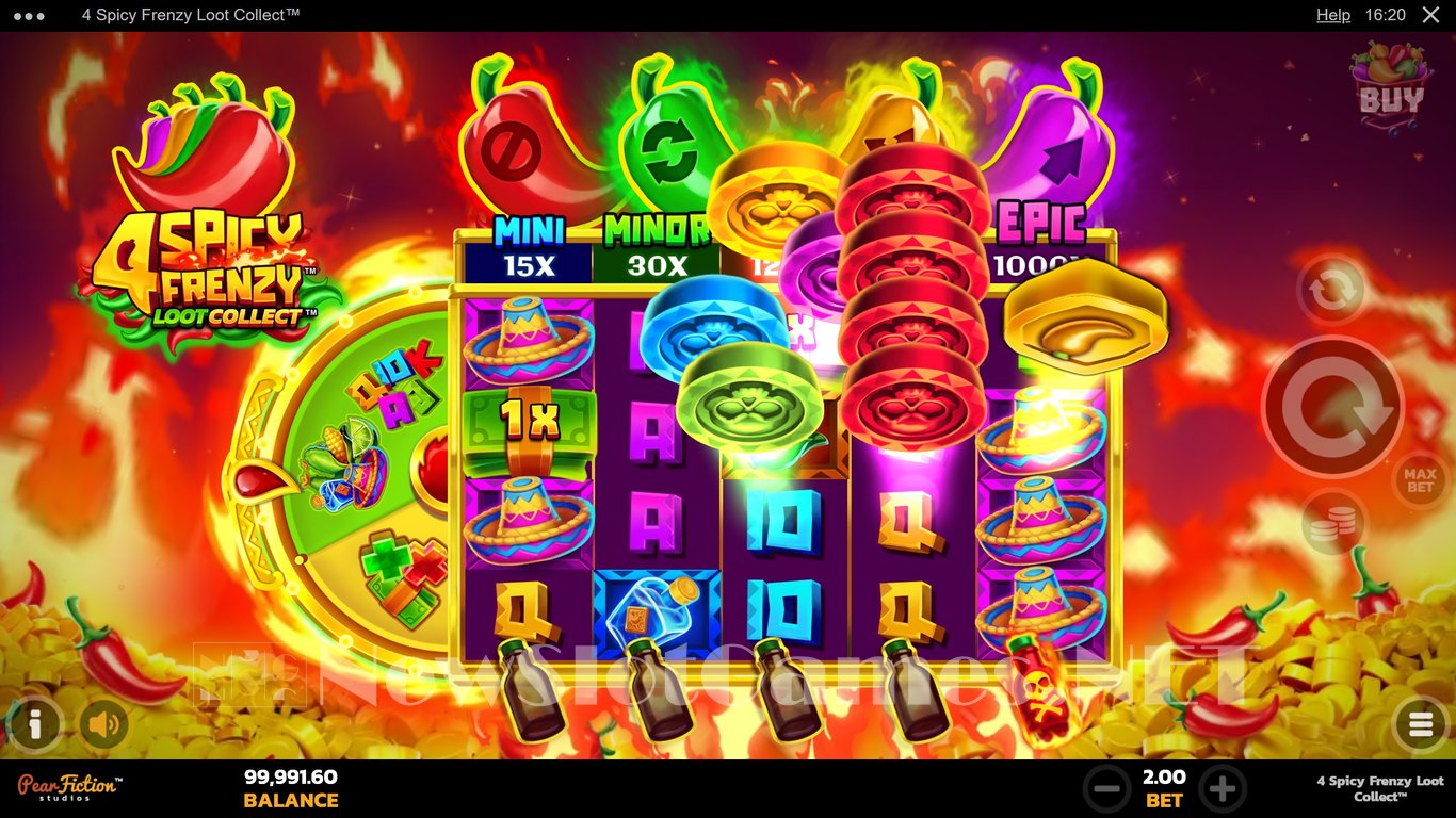 4 Spicy Frenzy Loot Collect Slot Slot Image in Demo - pic. 2