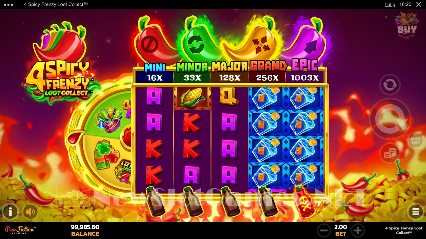 4 Spicy Frenzy Loot Collect Slot Slot Image in Demo - pic. 3