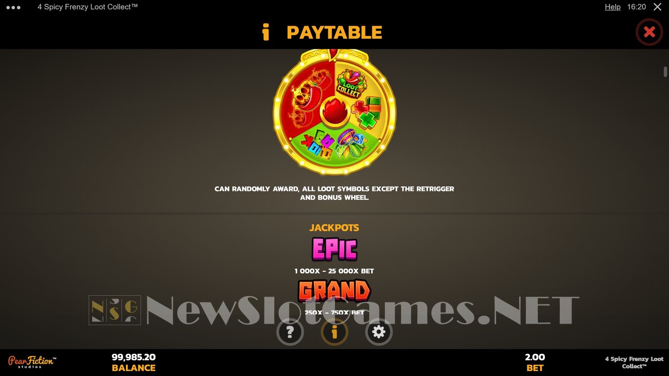 4 Spicy Frenzy Loot Collect Slot Slot Image in Demo - pic. 5