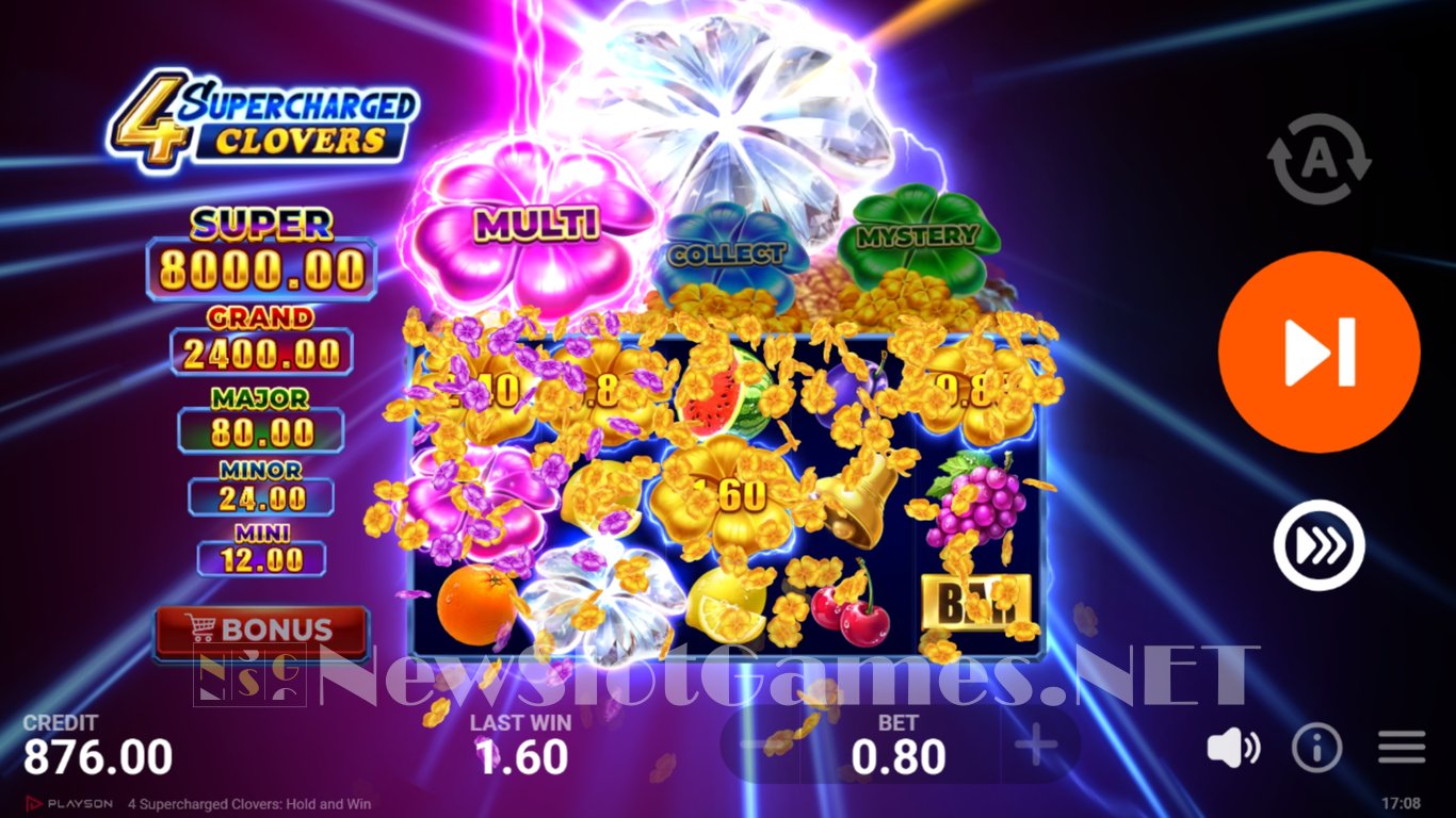 4 Supercharged Clovers Hold and Win Slot Slot Image in Demo - pic. 5