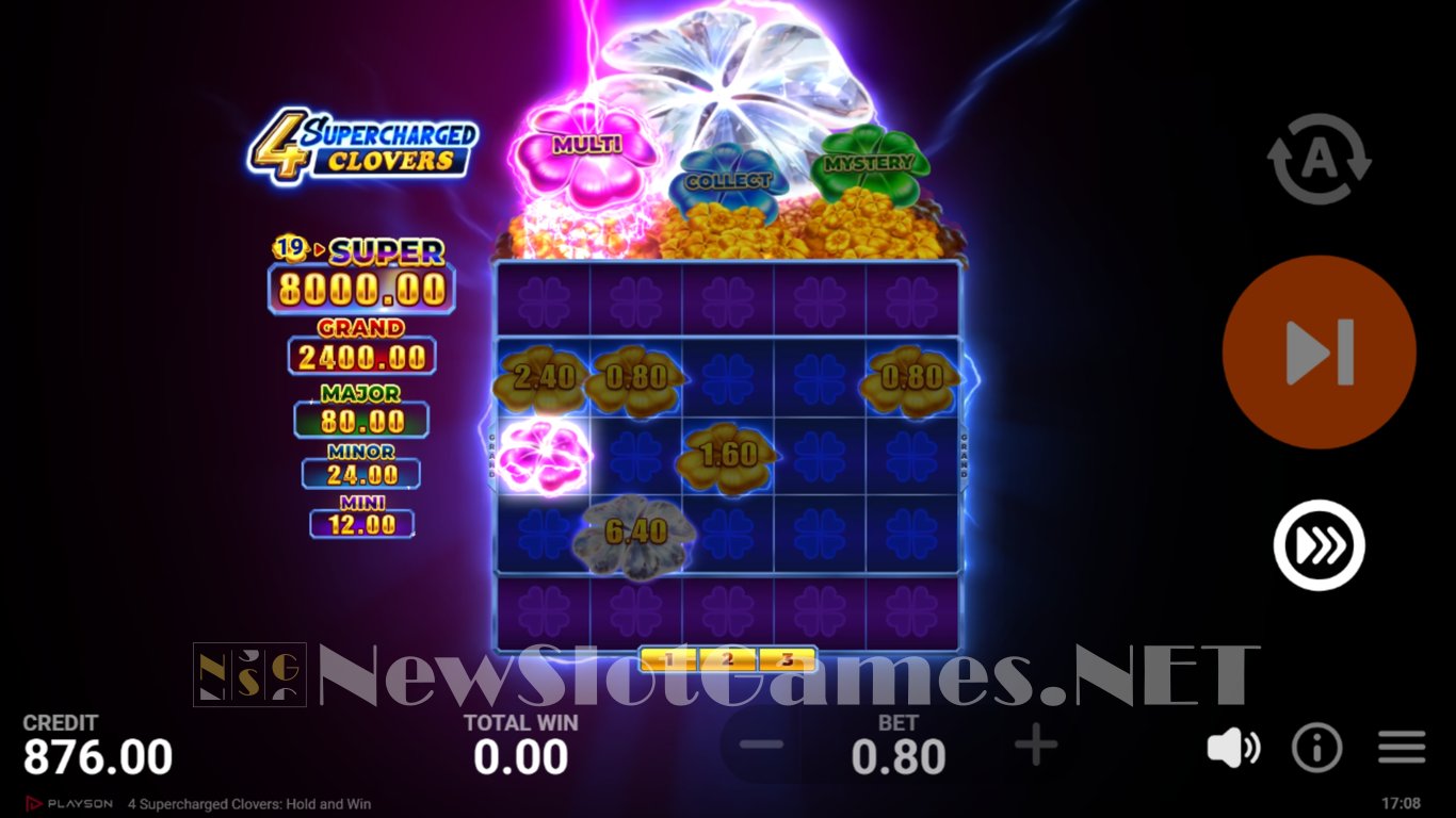 4 Supercharged Clovers Hold and Win Slot Slot Image in Demo - pic. 7