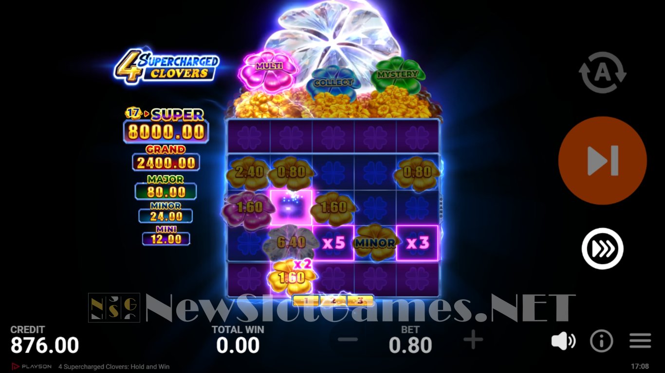 4 Supercharged Clovers Hold and Win Slot Slot Image in Demo - pic. 8