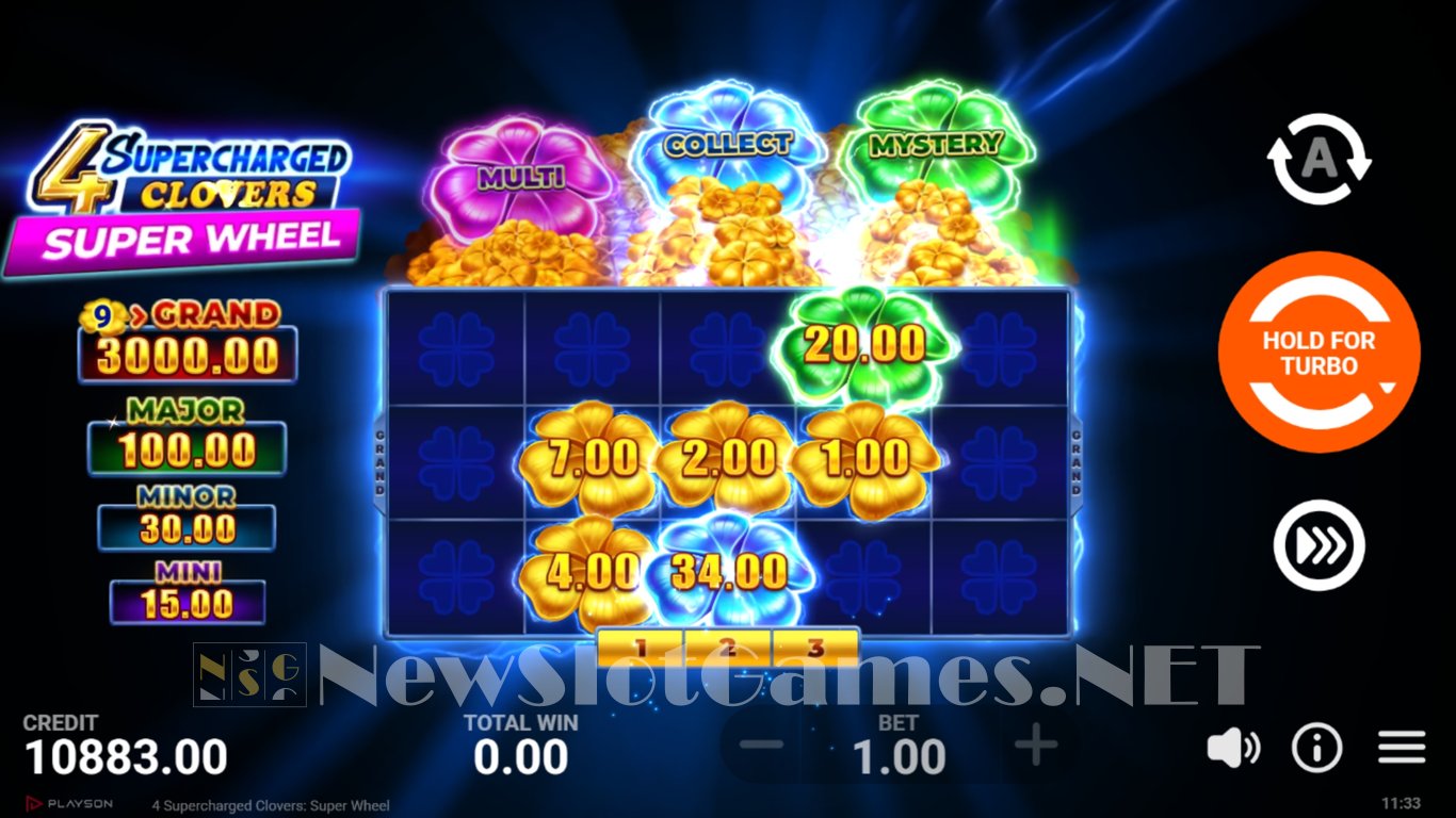 4 Supercharged Clovers Super Wheel Slot Slot Image in Demo - pic. 8