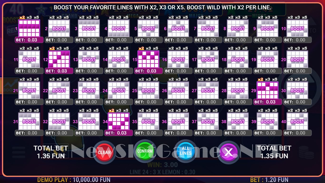 40 Boost Hot Reload Slot Slot Image in Demo - pic. 2