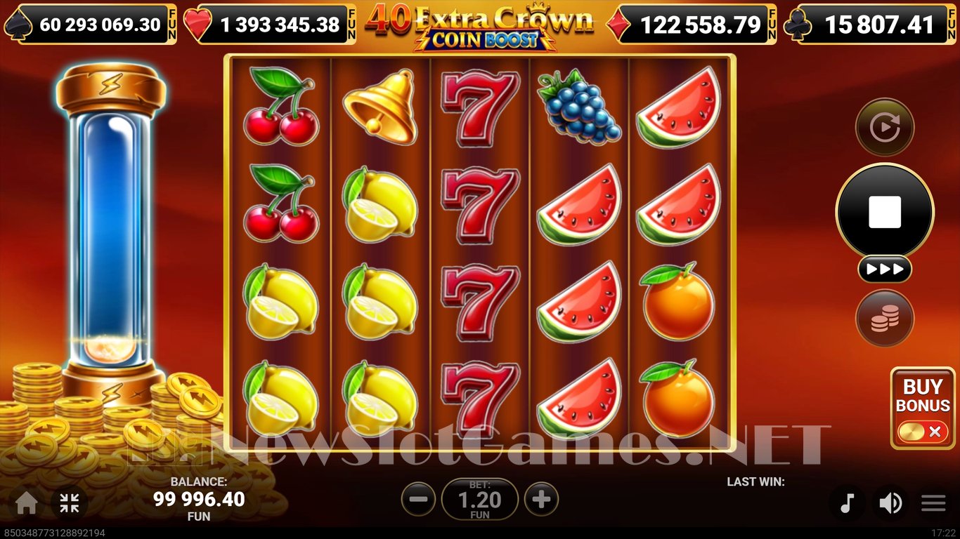 40 Extra Crown Coin Boost Slot Slot Image in Demo - pic. 2