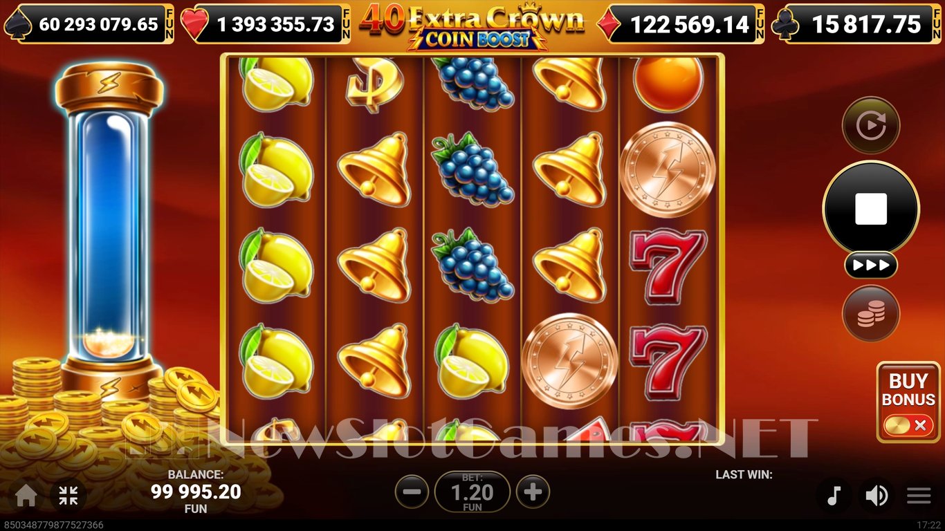 40 Extra Crown Coin Boost Slot Slot Image in Demo - pic. 3