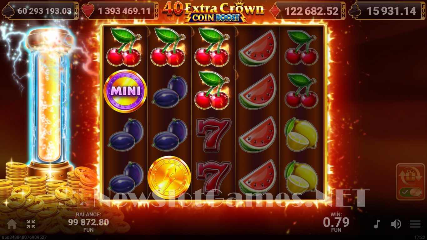 40 Extra Crown Coin Boost Slot Slot Image in Demo - pic. 5