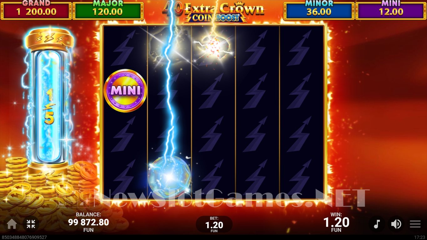 40 Extra Crown Coin Boost Slot Slot Image in Demo - pic. 7
