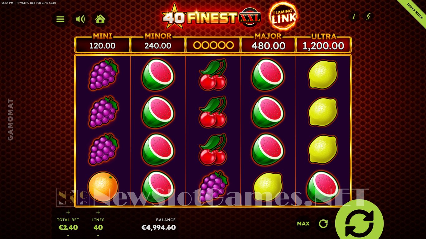 40 Finest XXL Flaming Link Slot Slot Image in Demo - pic. 3