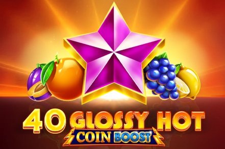 40 Glossy Hot Coin Boost Slot Icon