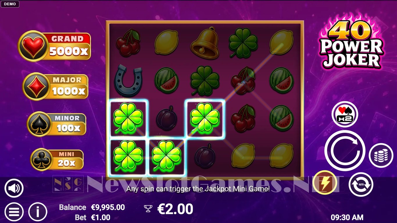 40 Power Joker Slot Slot Image in Demo - pic. 4