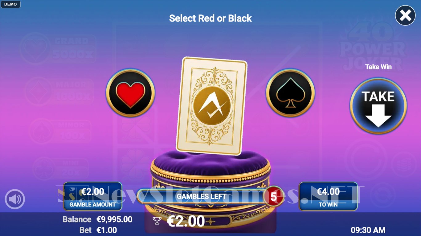 40 Power Joker Slot Slot Image in Demo - pic. 5