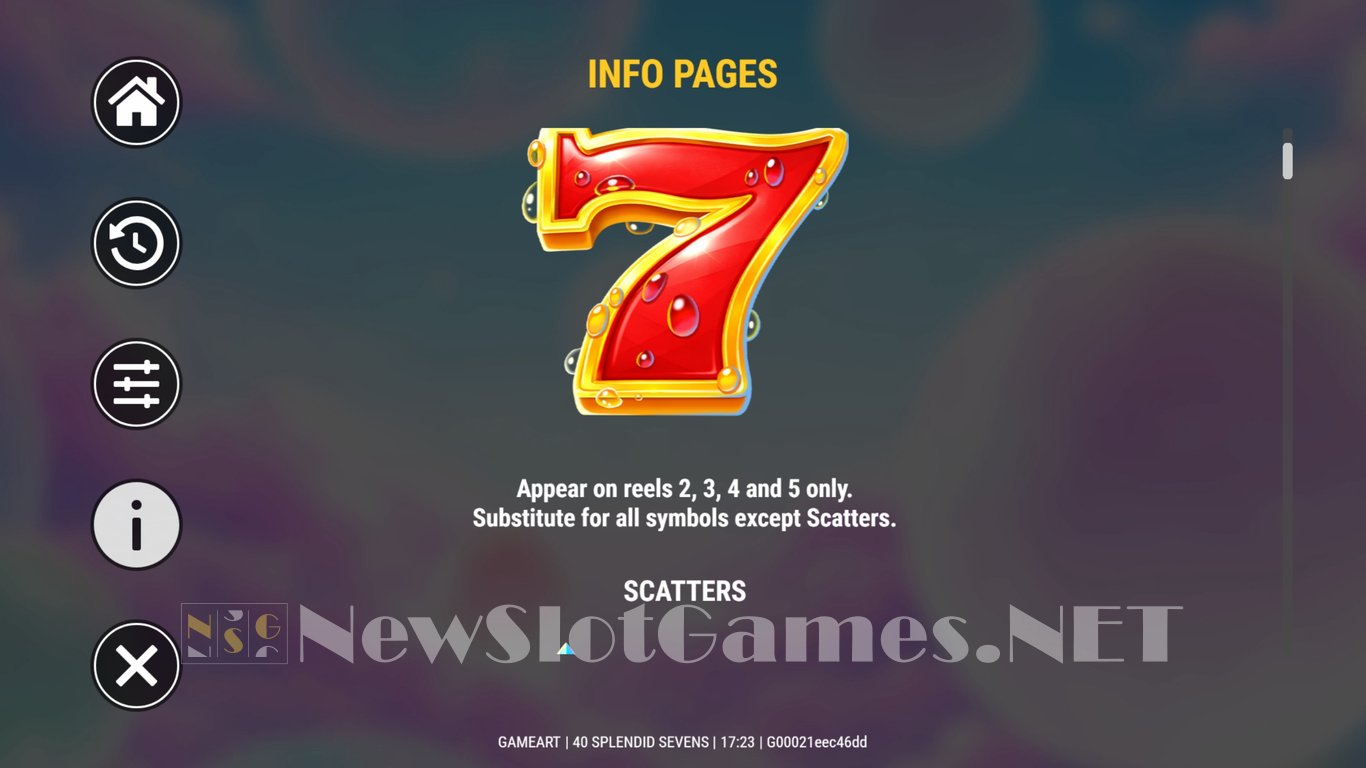 40 Splendid Sevens Slot Slot Image in Demo - pic. 4