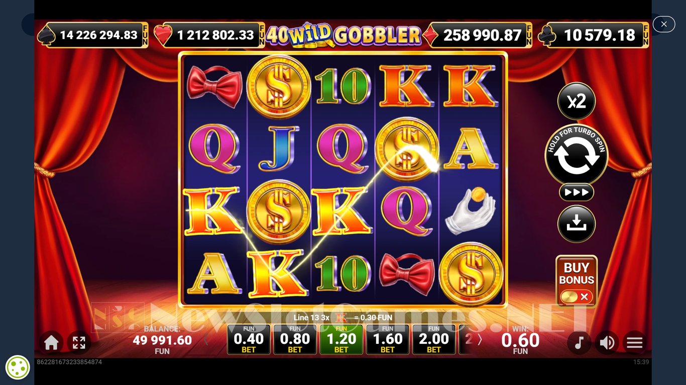40 Wild Gobbler Slot Slot Image in Demo - pic. 3