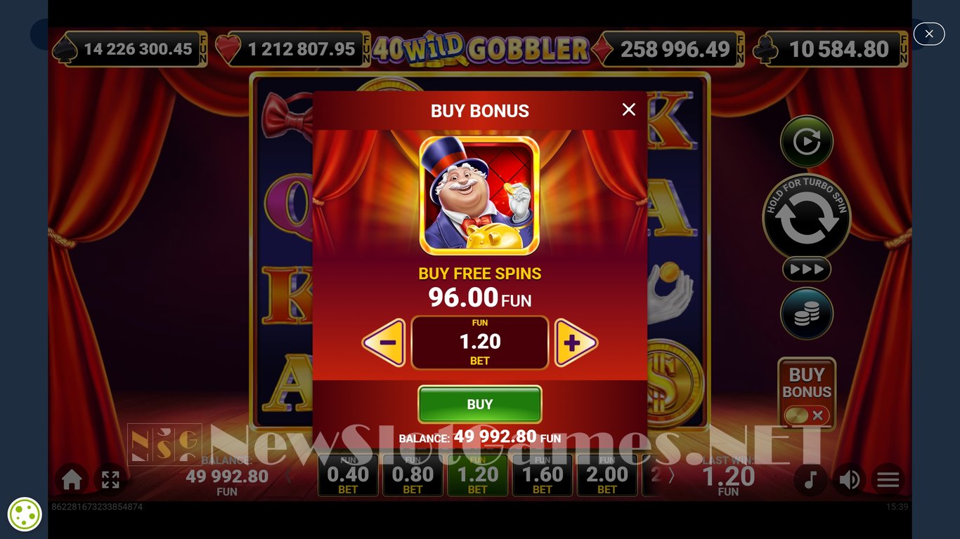 40 Wild Gobbler Slot Slot Image in Demo - pic. 5