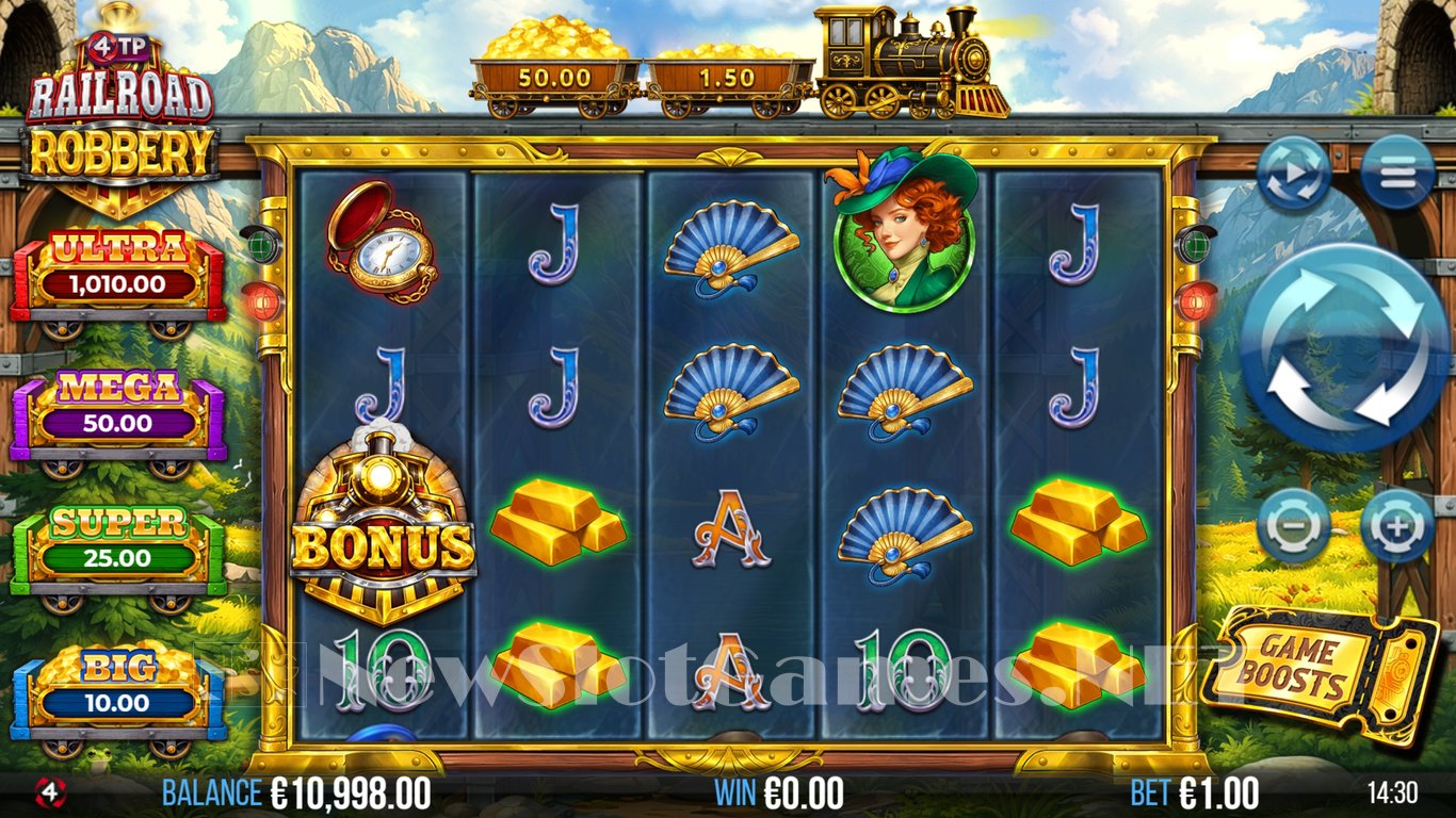 4TP Railroad Robbery Slot Slot Image in Demo - pic. 2