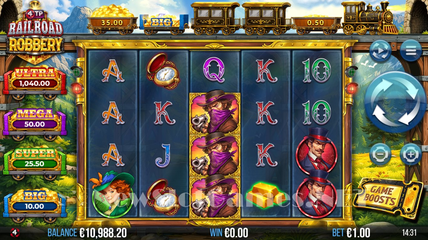 4TP Railroad Robbery Slot Slot Image in Demo - pic. 3