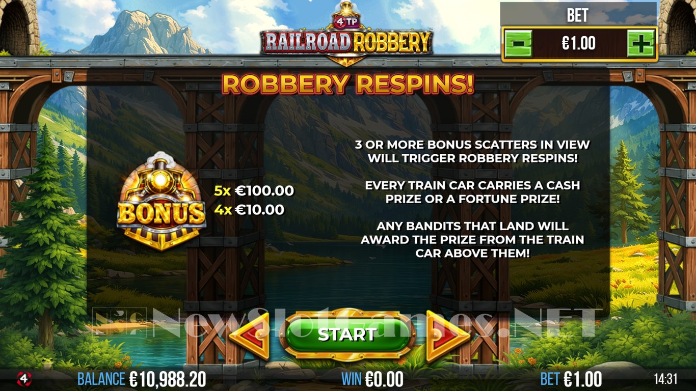 4TP Railroad Robbery Slot Slot Image in Demo - pic. 7