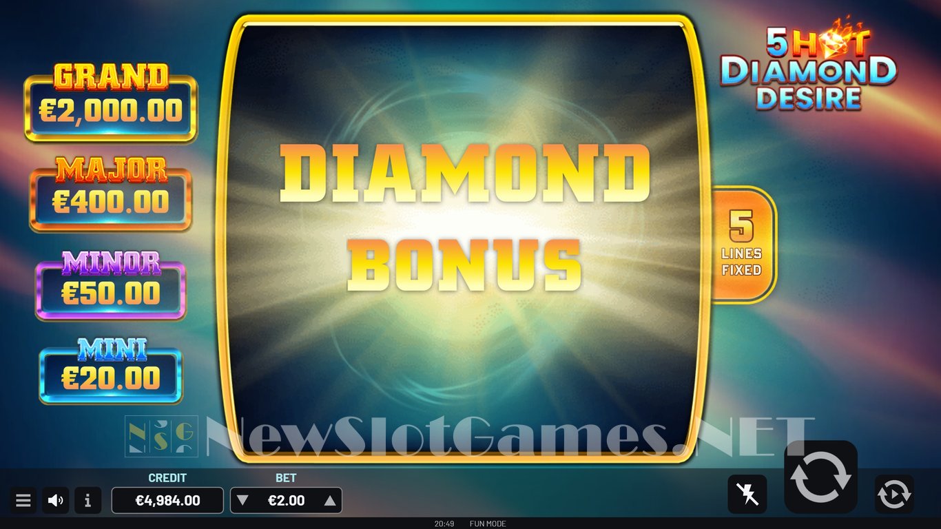 5 Hot Diamond Desire Slot Slot Image in Demo - pic. 3