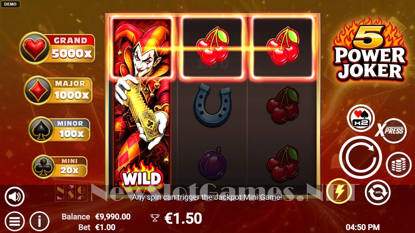 5 Power Joker Slot Slot Image in Demo - pic. 3