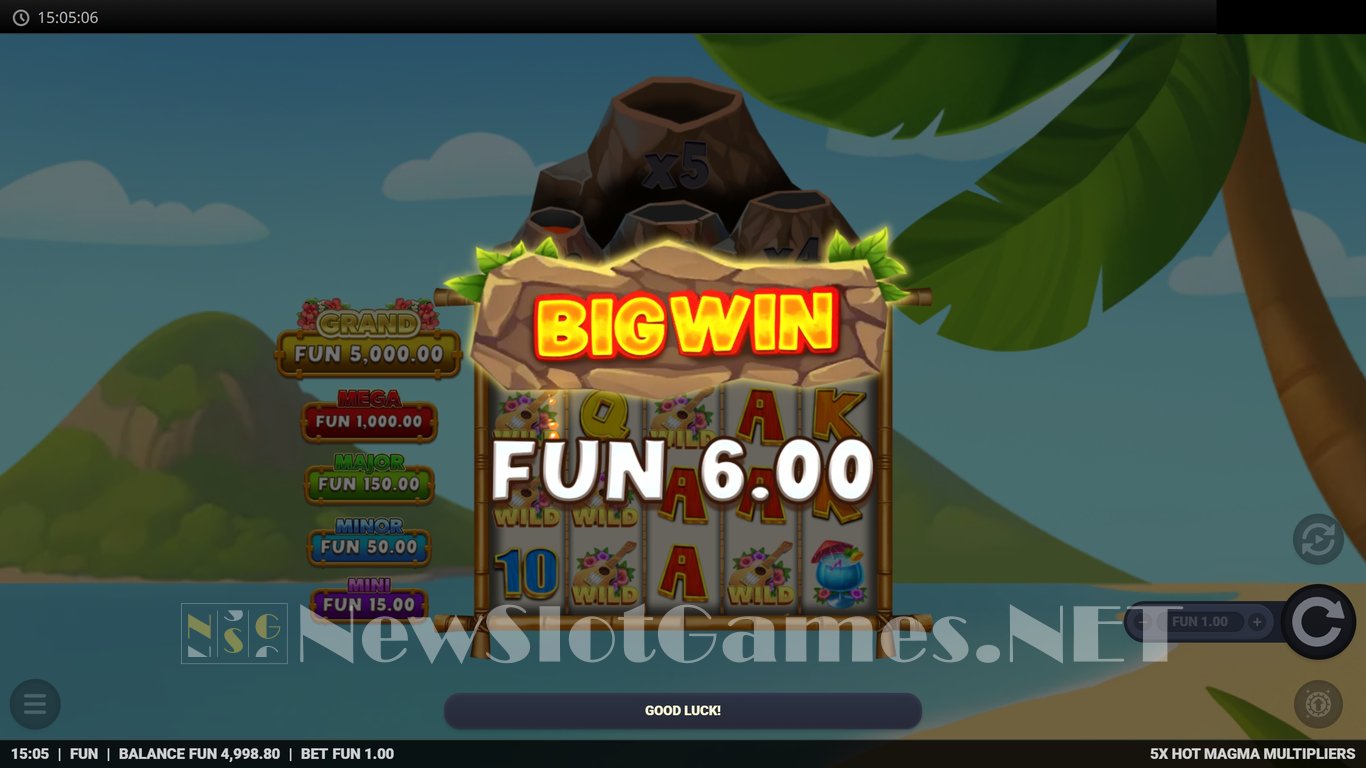 5x Hot Magma Multipliers Slot Slot Image in Demo - pic. 4