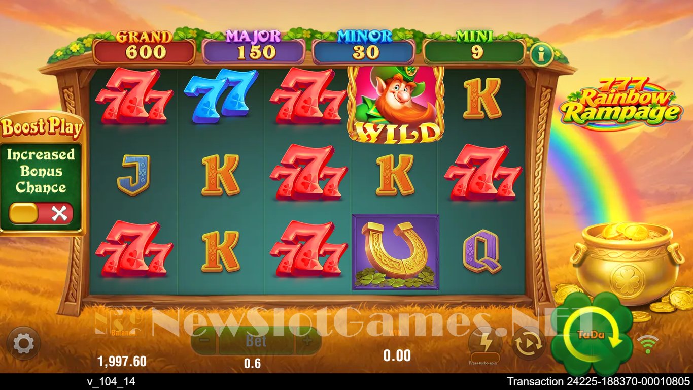 777 Rainbow Rampage Slot Slot Image in Demo - pic. 3