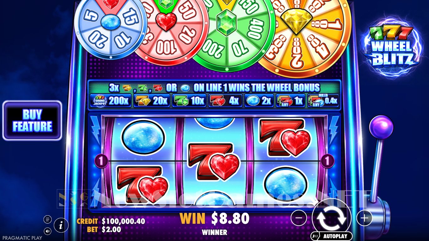 777 Wheel Blitz Slot Slot Image in Demo - pic. 4