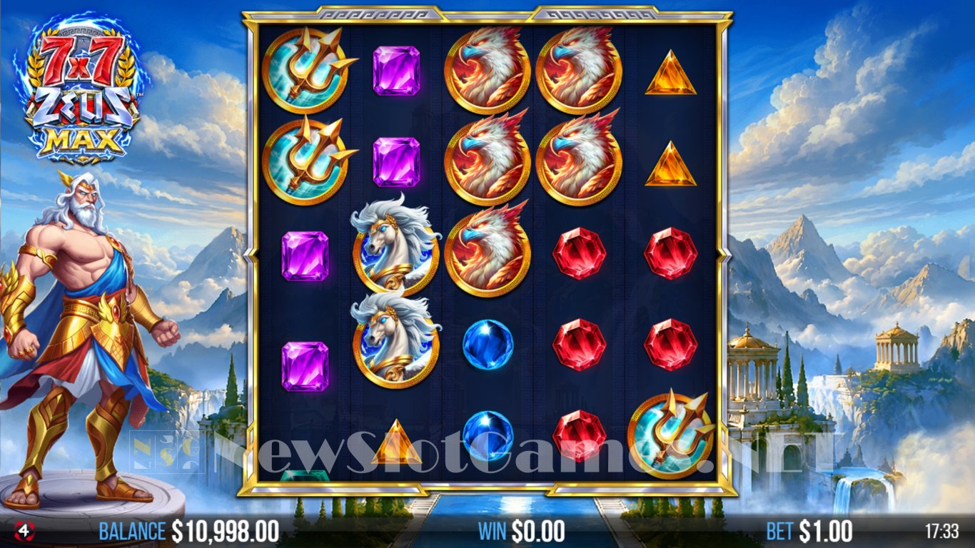 7x7 Zeus Max Slot Slot Image in Demo - pic. 2