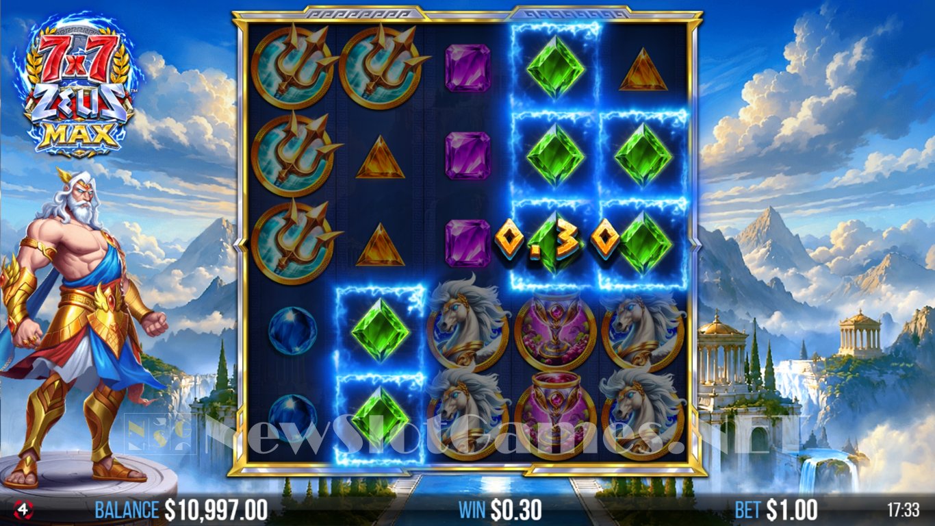 7x7 Zeus Max Slot Slot Image in Demo - pic. 3
