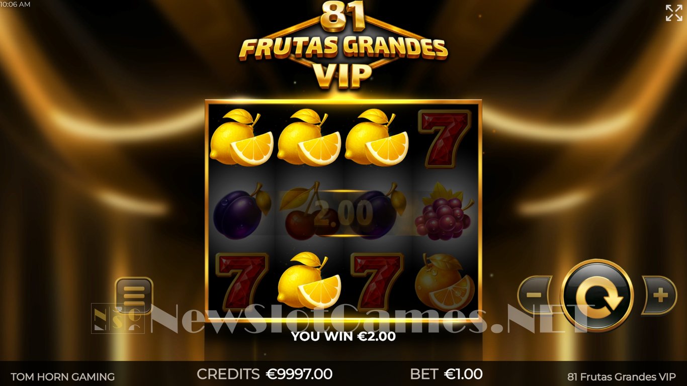 81 Frutas Grandes VIP Slot Slot Image in Demo - pic. 2