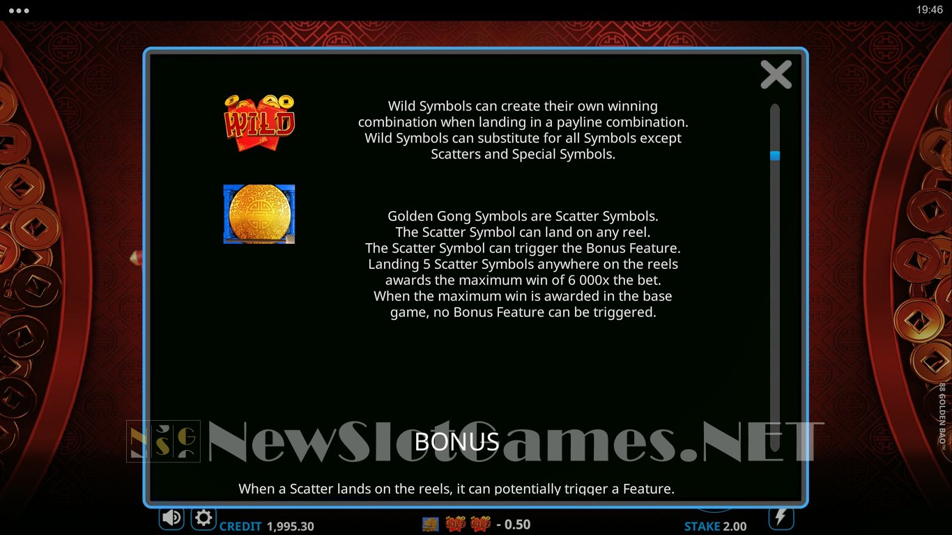 88 Golden Bao Slot Slot Image in Demo - pic. 6