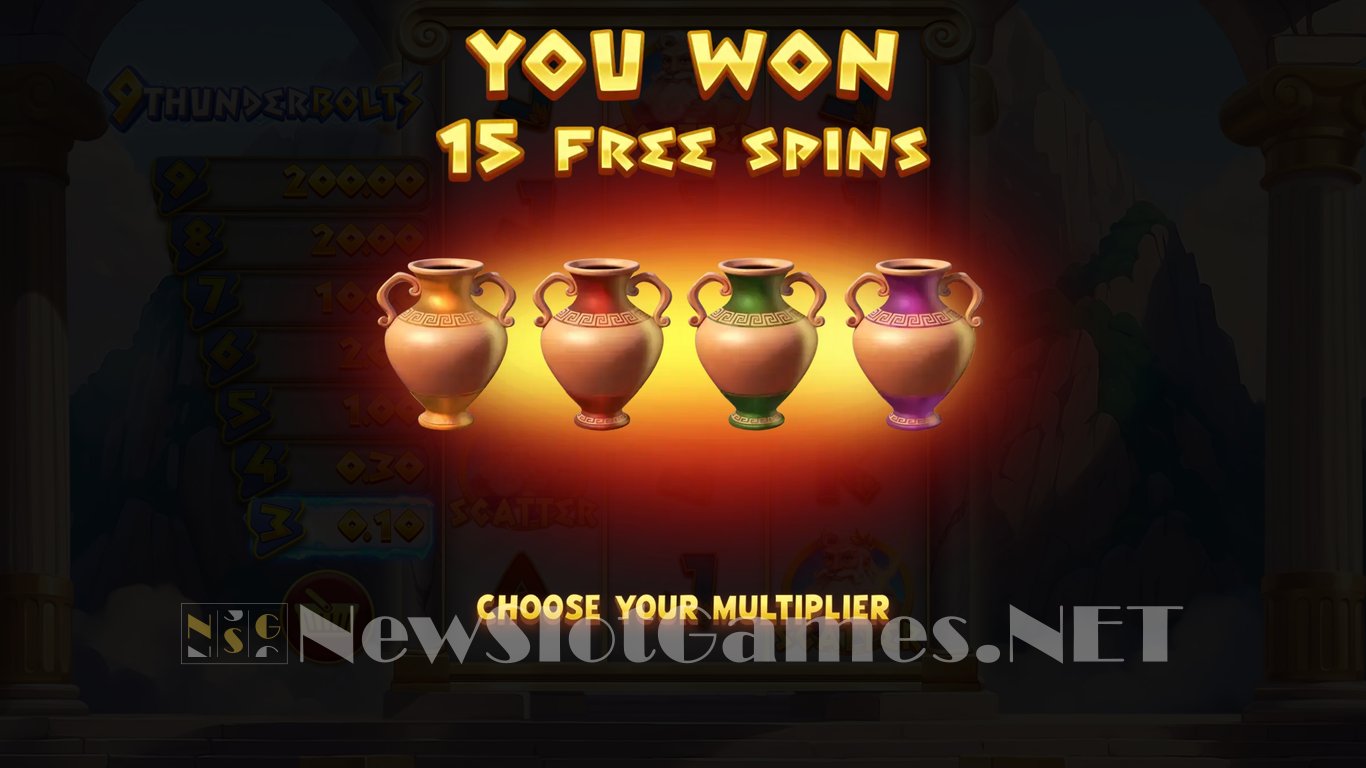 9 Thunderbolts Slot Slot Image in Demo - pic. 4