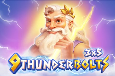 9 Thunderbolts Slot Logo