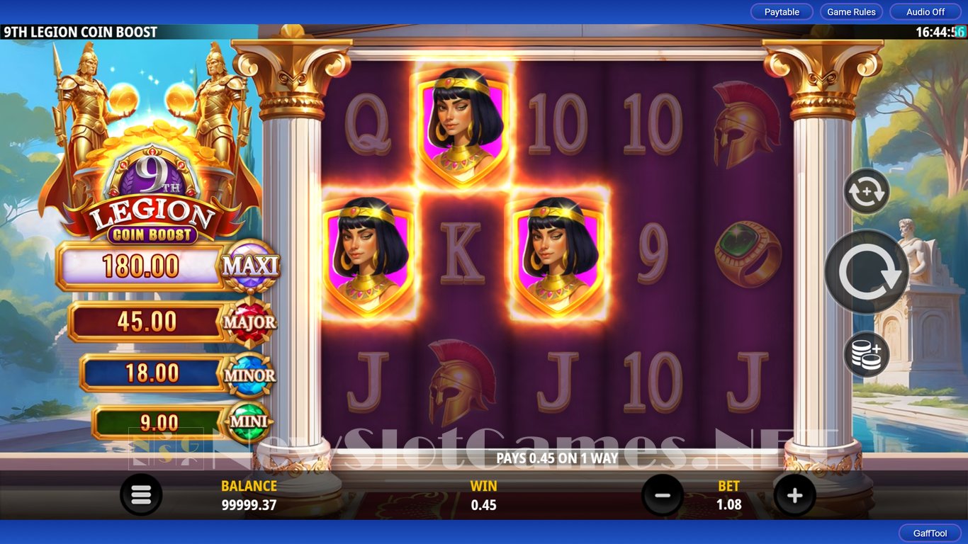 9th Legion Coin Boost Slot Demo Image