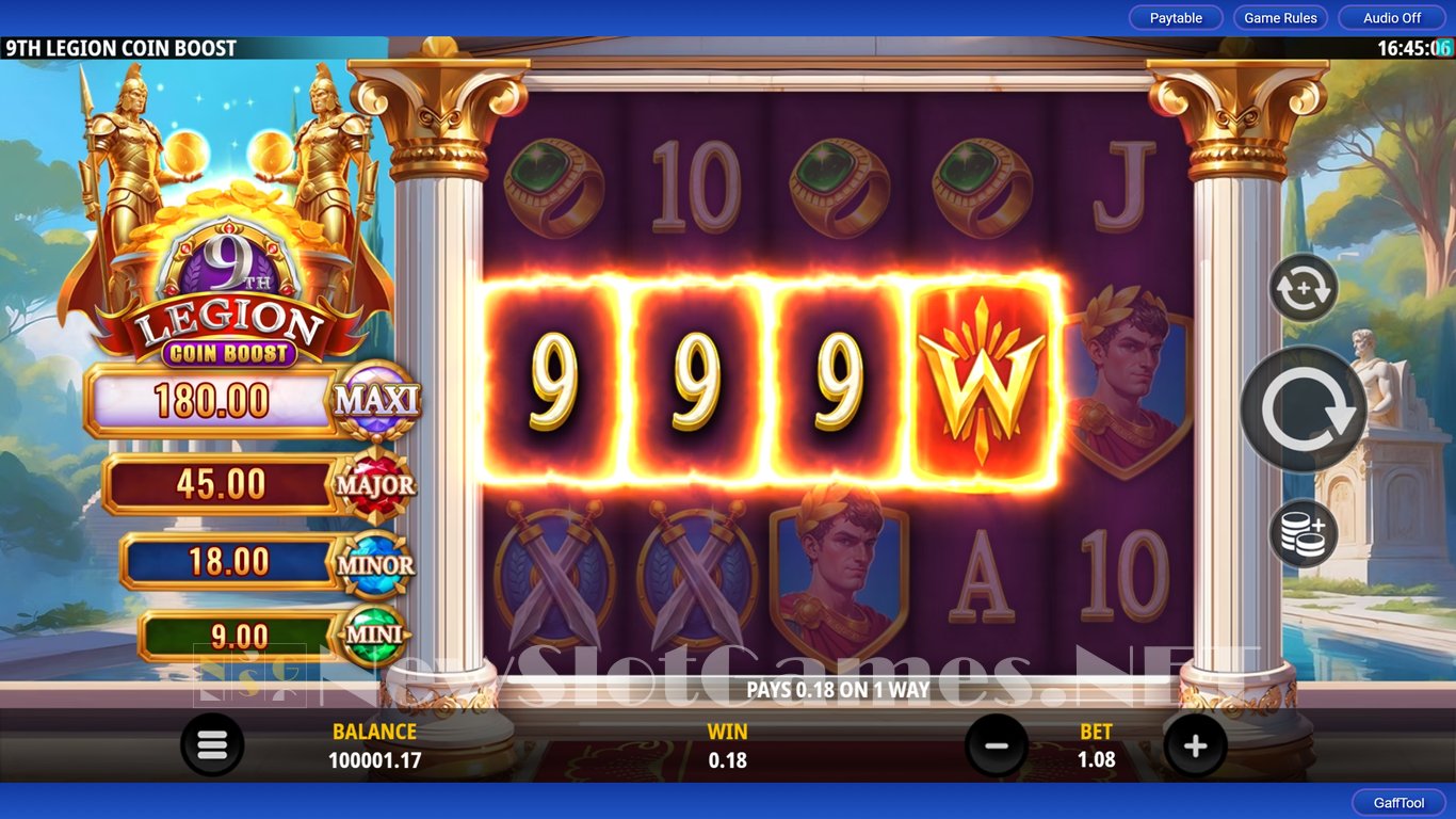 9th Legion Coin Boost Slot Slot Image in Demo - pic. 2