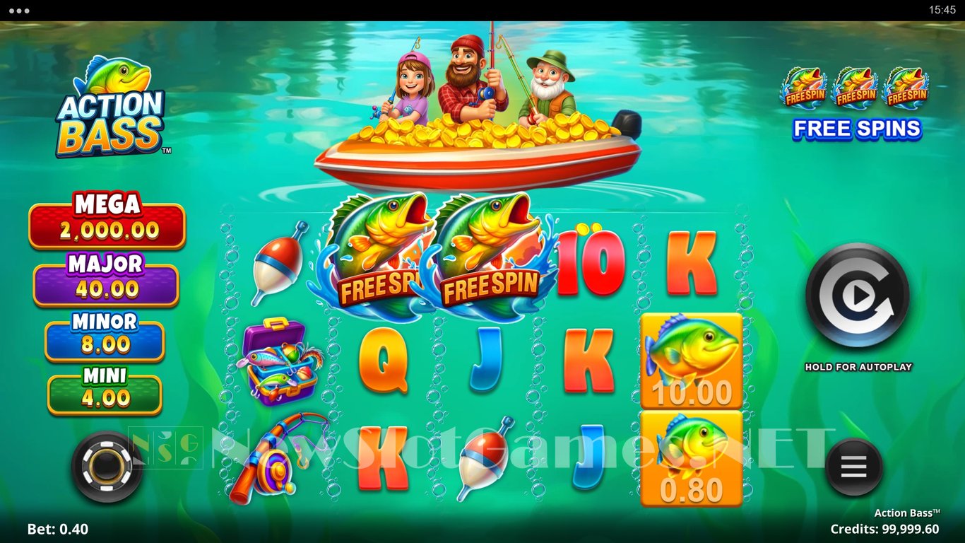 Action Bass Slot Demo Image