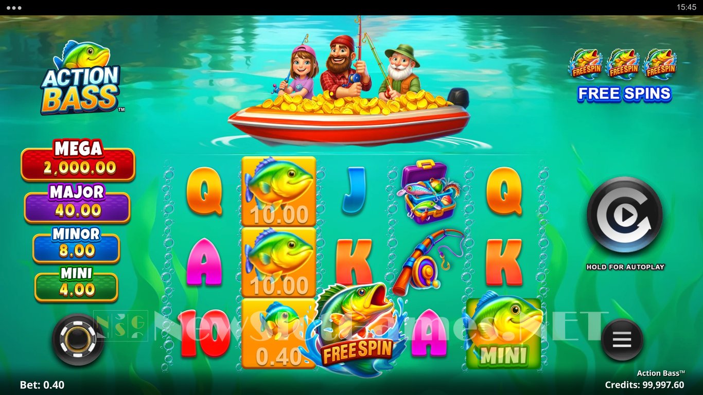 Action Bass Slot Slot Image in Demo - pic. 3