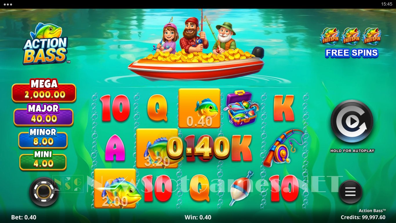 Action Bass Slot Slot Image in Demo - pic. 4
