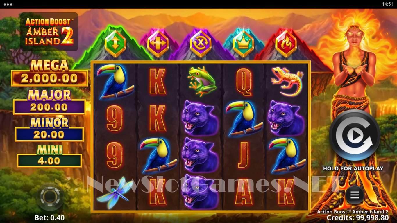 Action Boost Amber Island 2 Slot Slot Image in Demo - pic. 2
