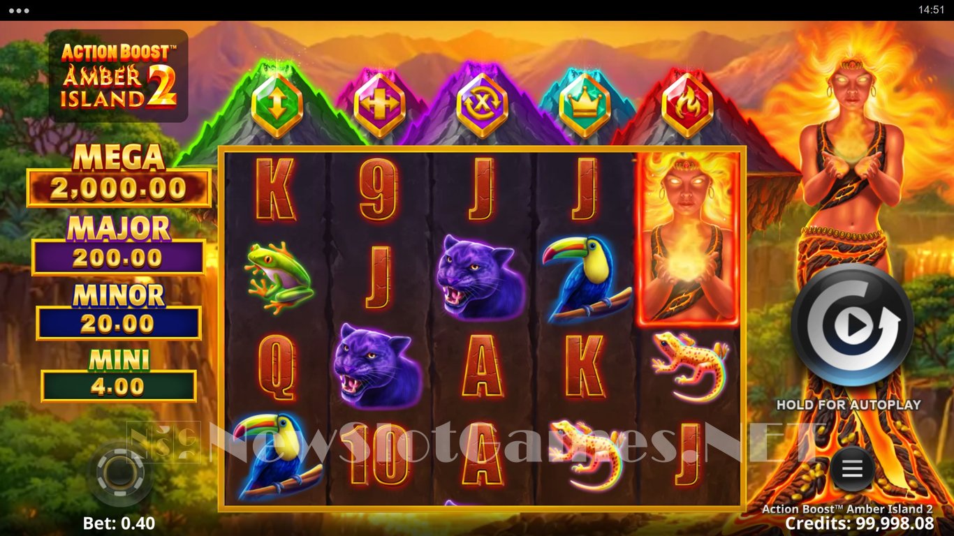 Action Boost Amber Island 2 Slot Slot Image in Demo - pic. 3