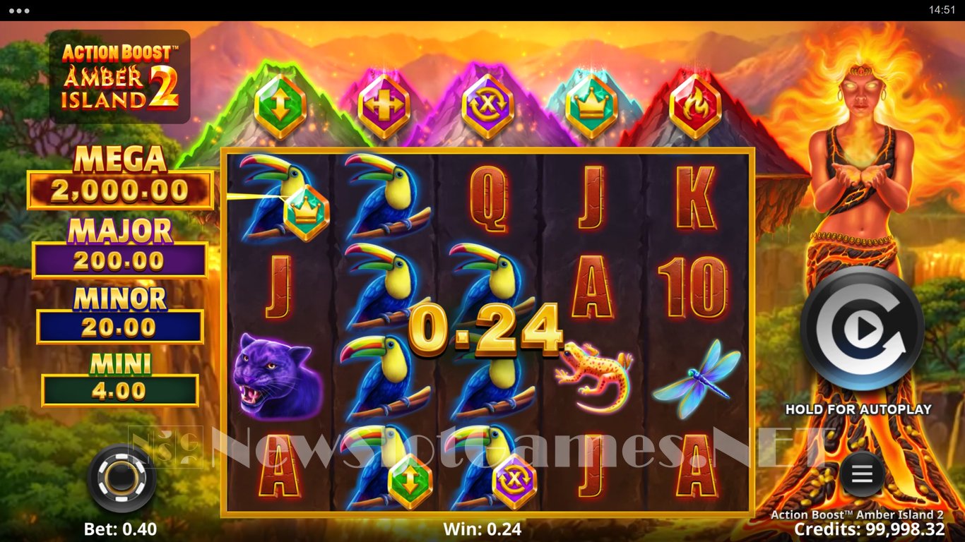 Action Boost Amber Island 2 Slot Slot Image in Demo - pic. 4