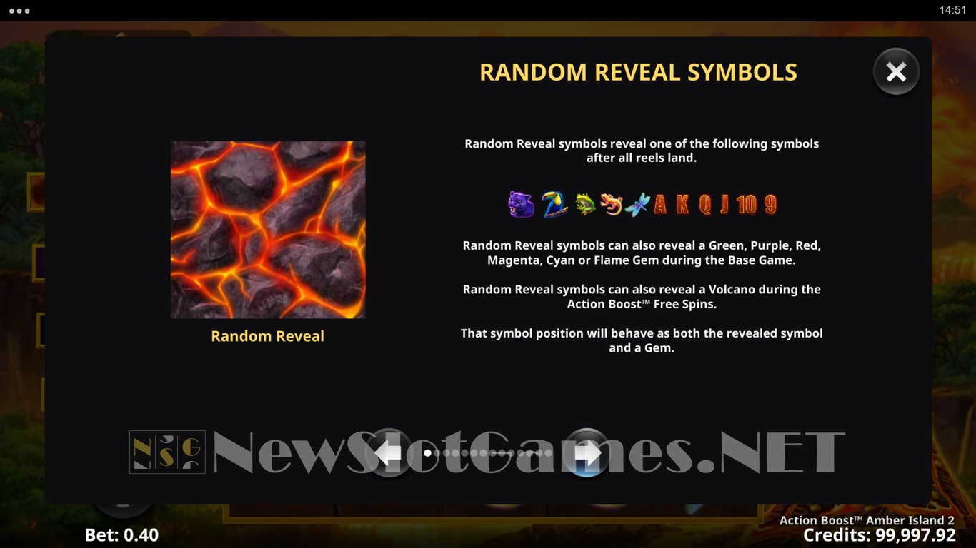 Action Boost Amber Island 2 Slot Slot Image in Demo - pic. 5
