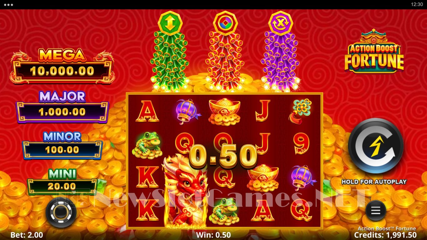 Action Boost Fortune Slot Slot Image in Demo - pic. 3