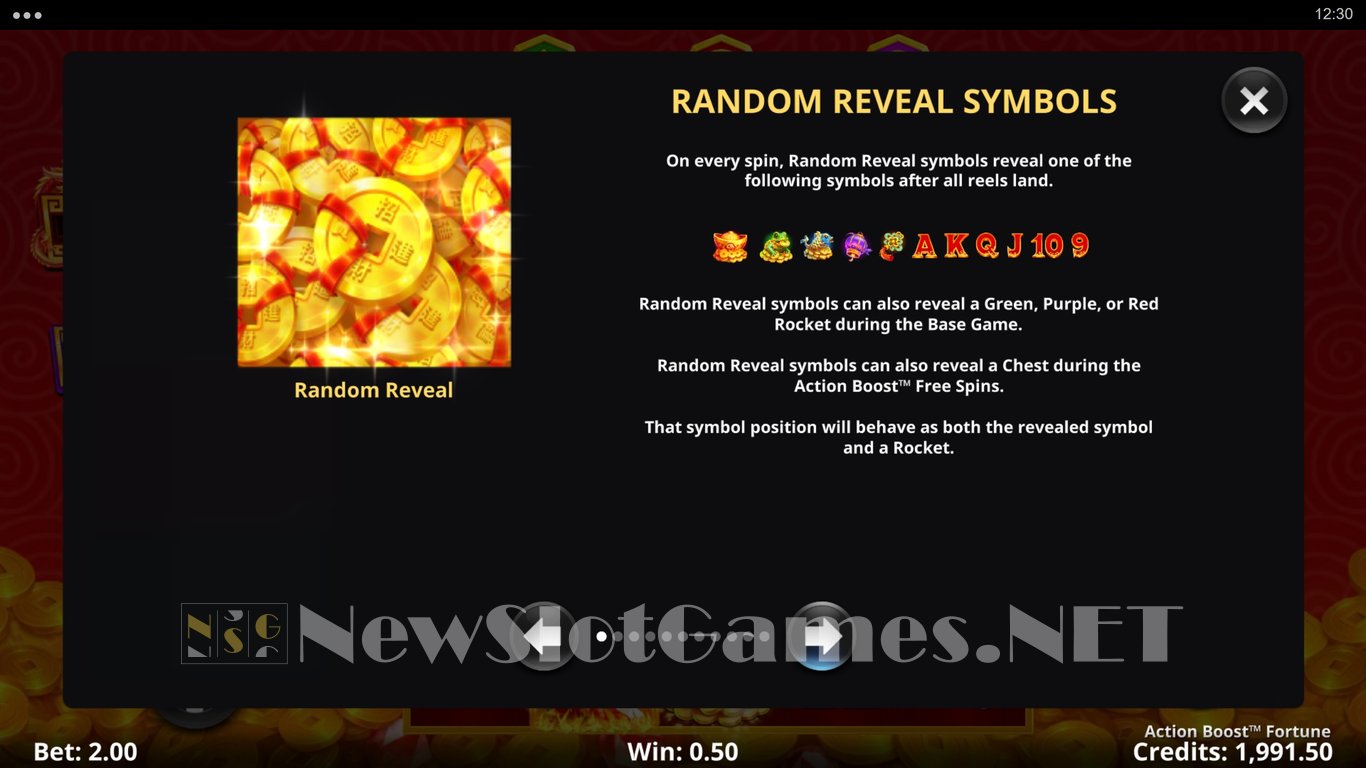 Action Boost Fortune Slot Slot Image in Demo - pic. 4