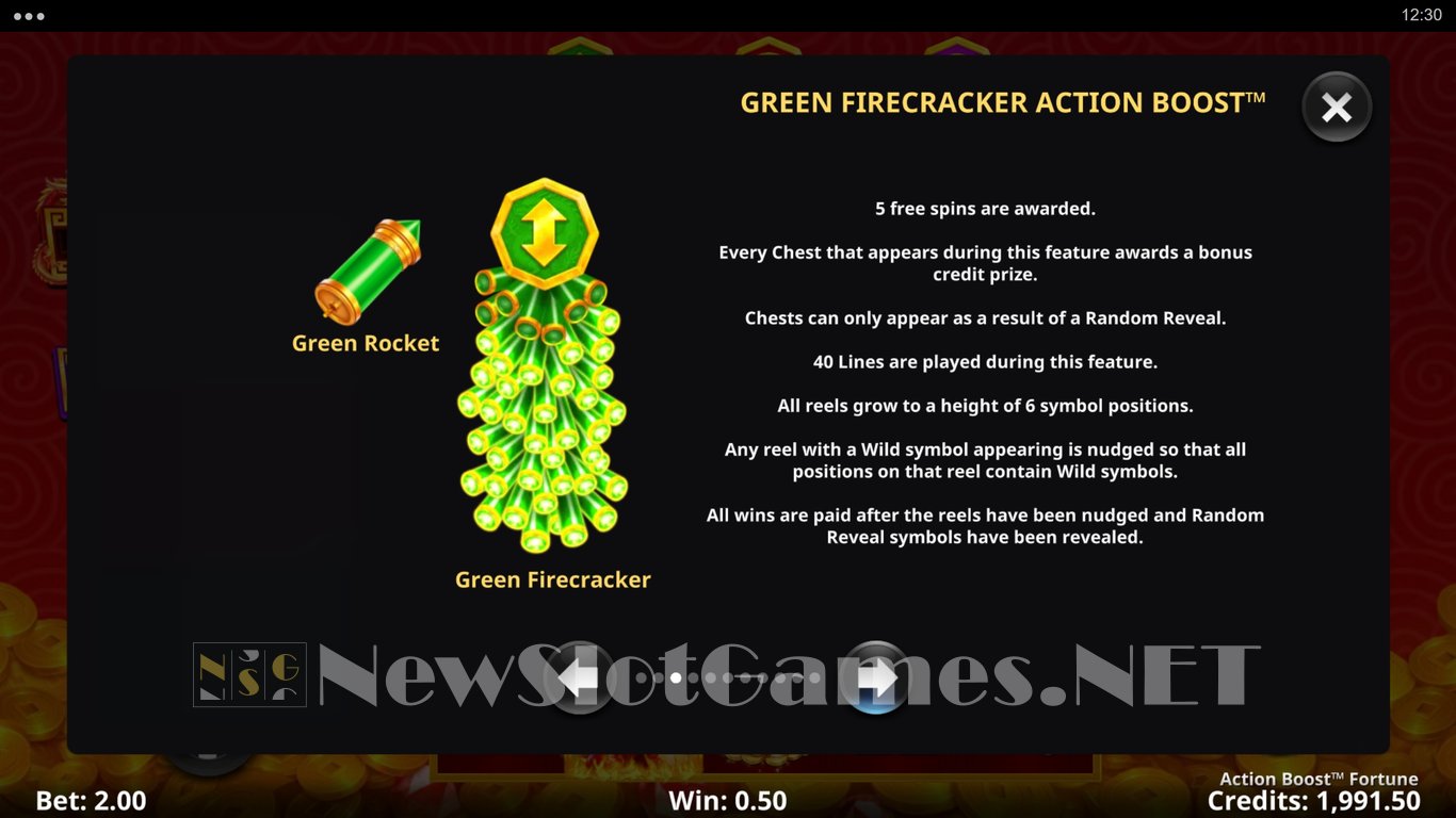 Action Boost Fortune Slot Slot Image in Demo - pic. 6