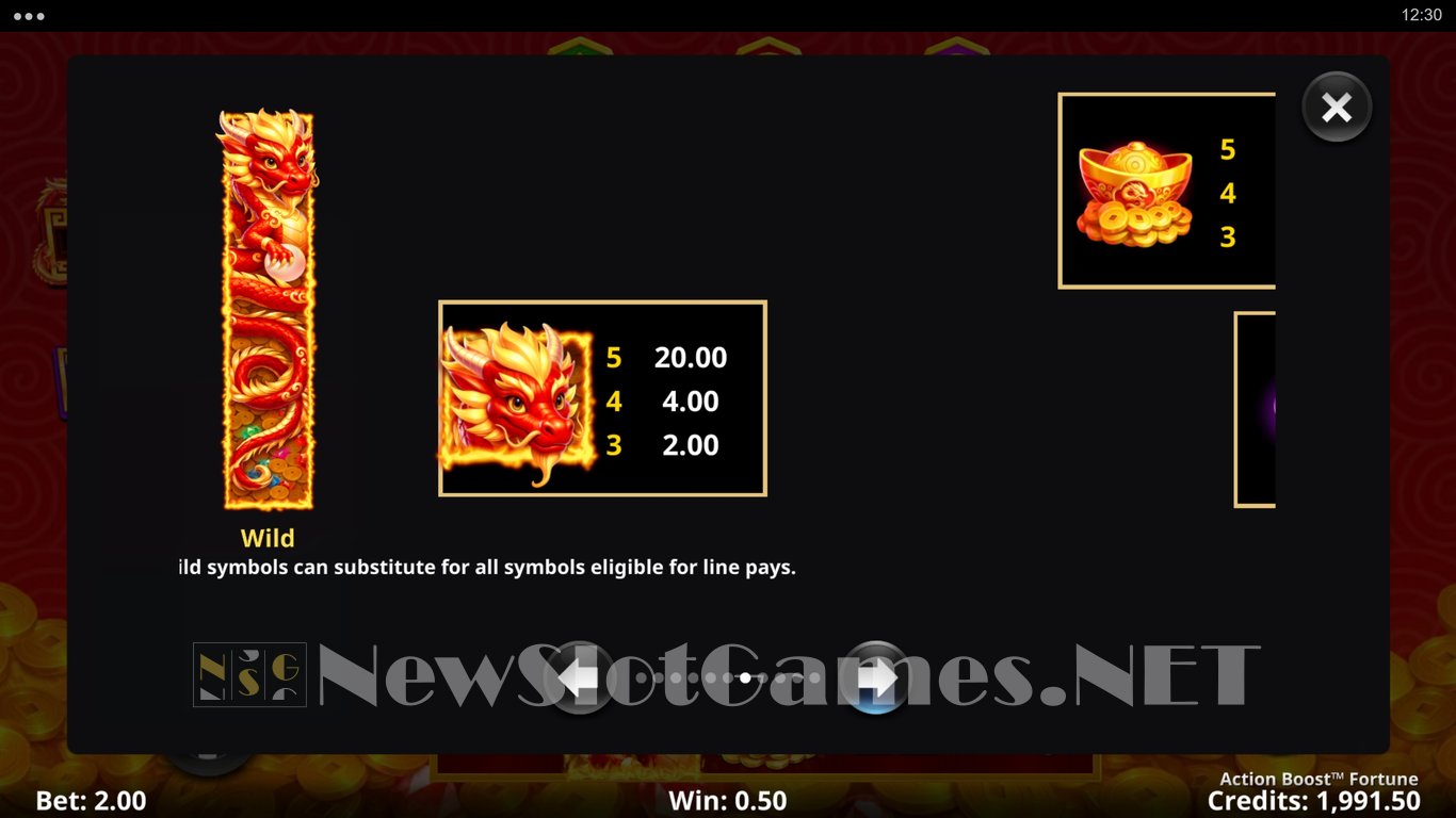 Action Boost Fortune Slot Slot Image in Demo - pic. 7
