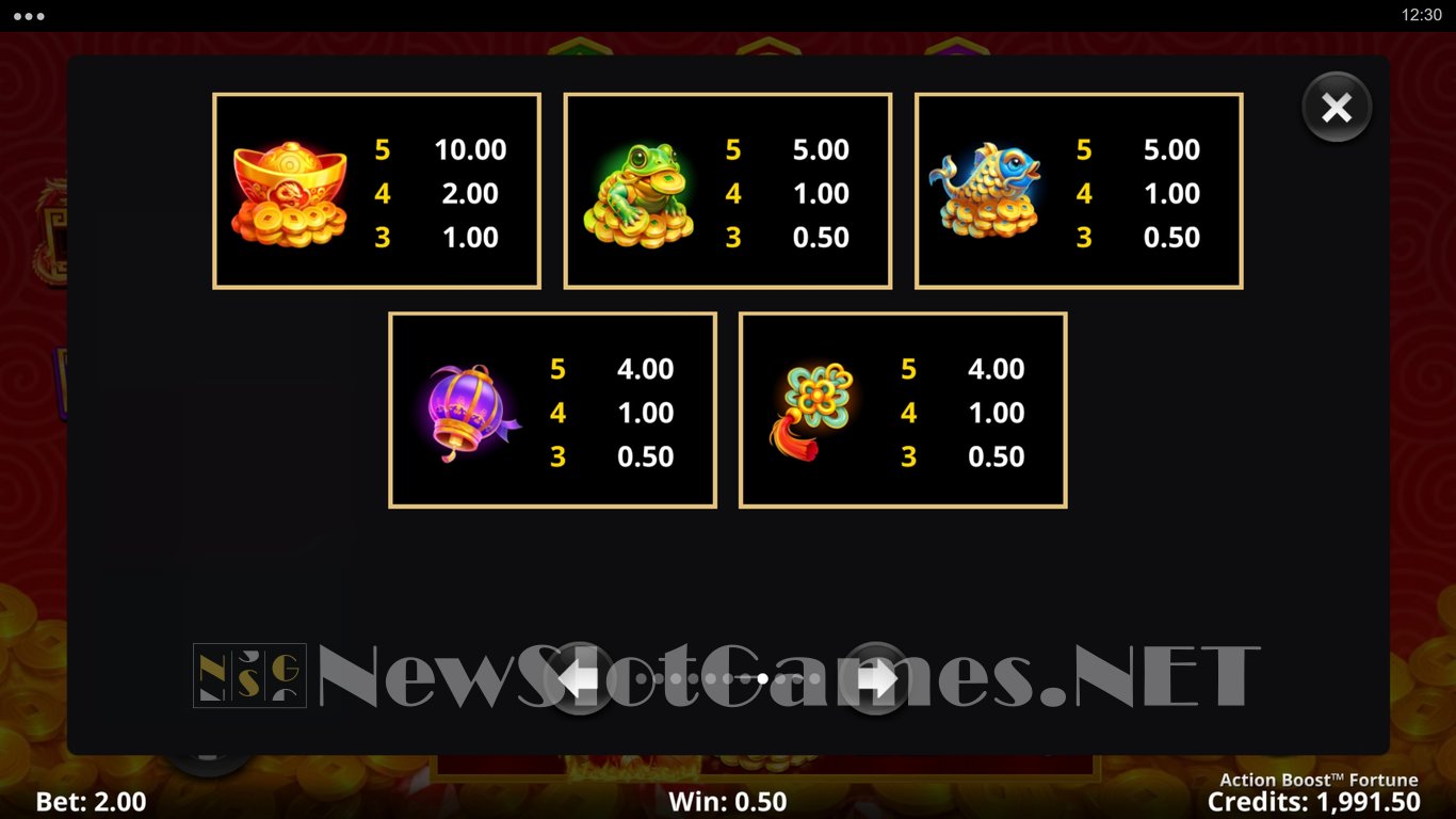 Action Boost Fortune Slot Slot Image in Demo - pic. 8