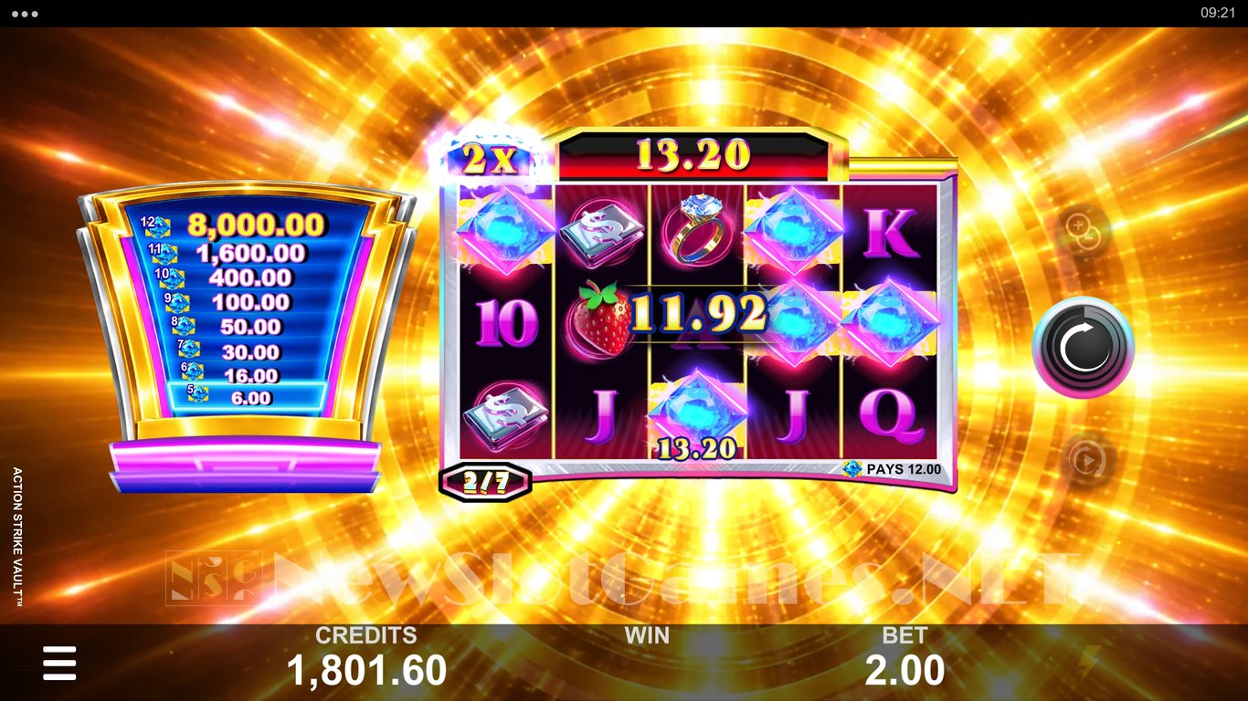 Action Strike Vault Slot Slot Image in Demo - pic. 7